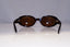 GUCCI Womens Vintage 1990 Designer Sunglasses Brown Oval GG 2419 7HH 19411