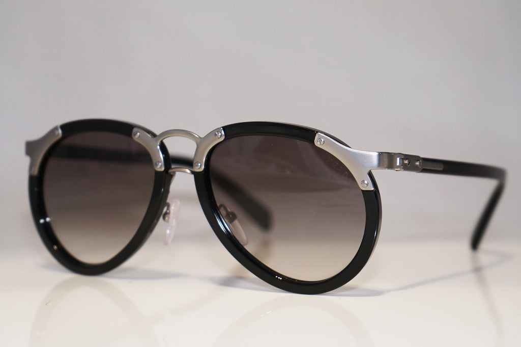PRADA Mens Unisex Designer Sunglasses Black Aviator SPR 01T 1AB-0A7 15235