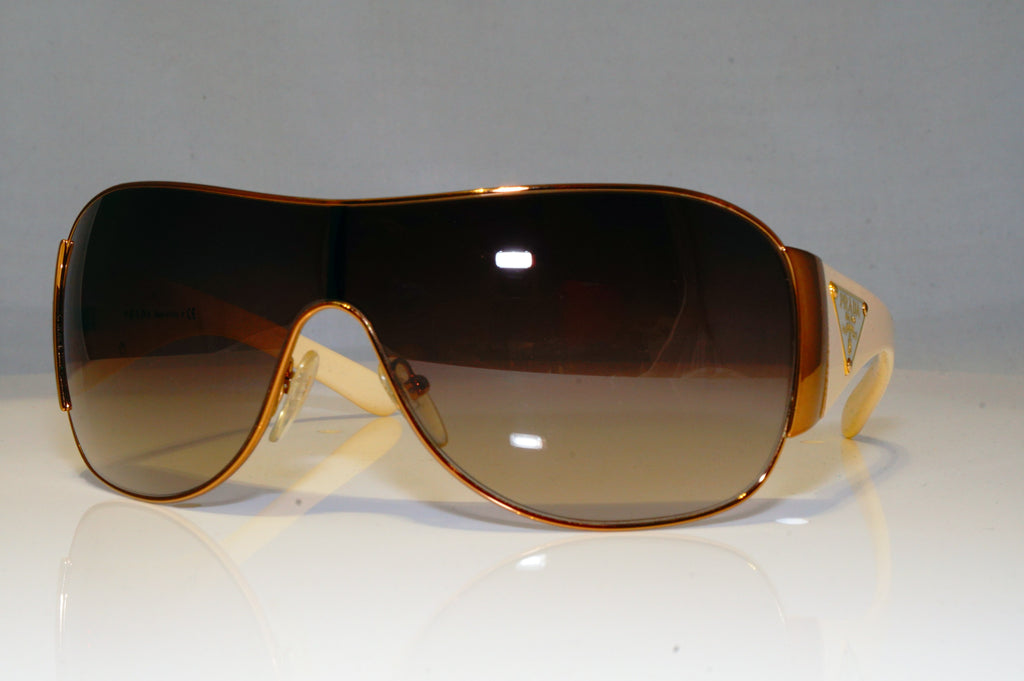 PRADA Mens Unisex Designer Sunglasses White Shield SPR 57L ZVA-6S1 17476