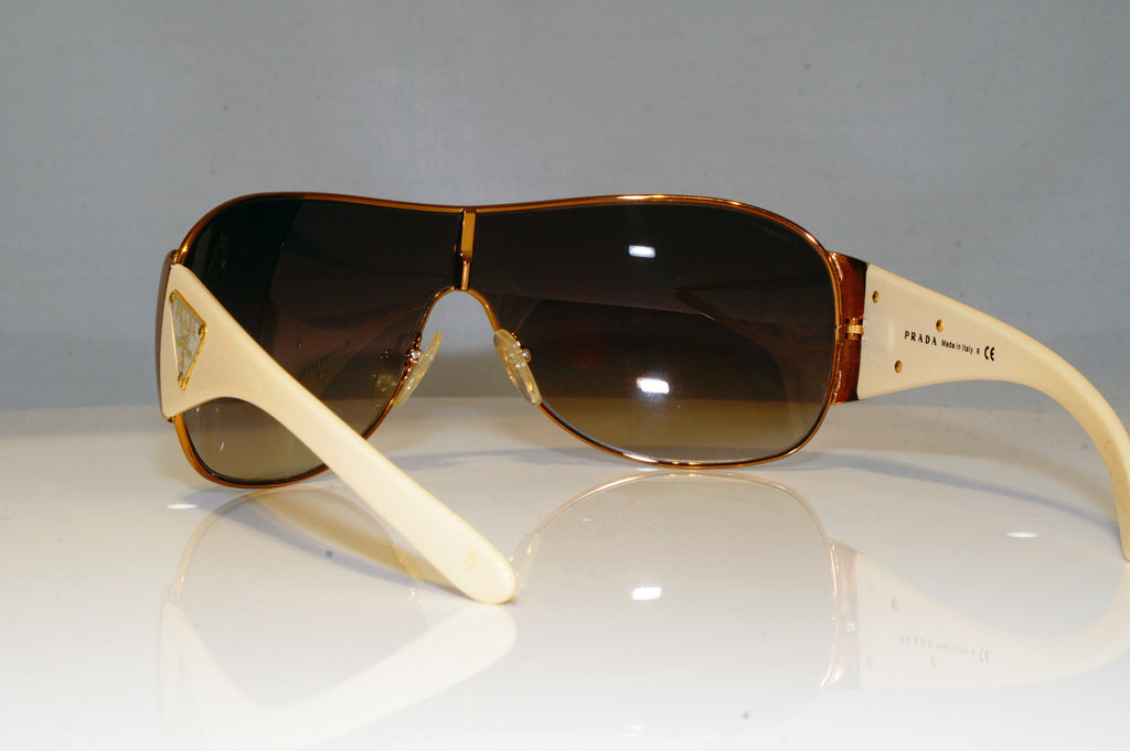 PRADA Mens Unisex Designer Sunglasses White Shield SPR 57L ZVA-6S1 17476