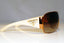 PRADA Mens Unisex Designer Sunglasses White Shield SPR 57L ZVA-6S1 17476