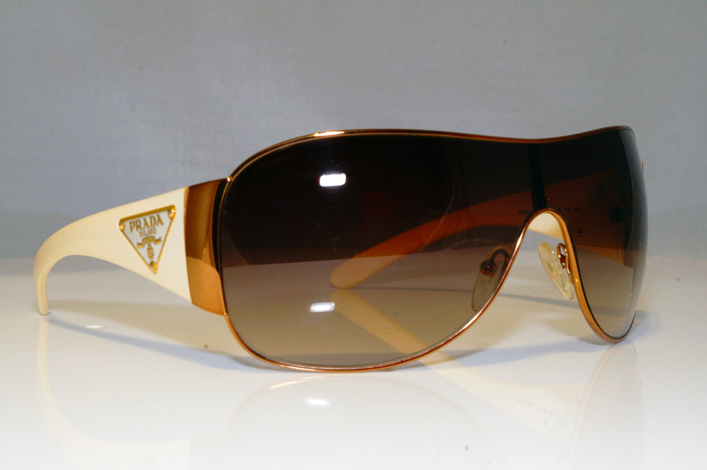 PRADA Mens Unisex Designer Sunglasses White Shield SPR 57L ZVA-6S1 17476