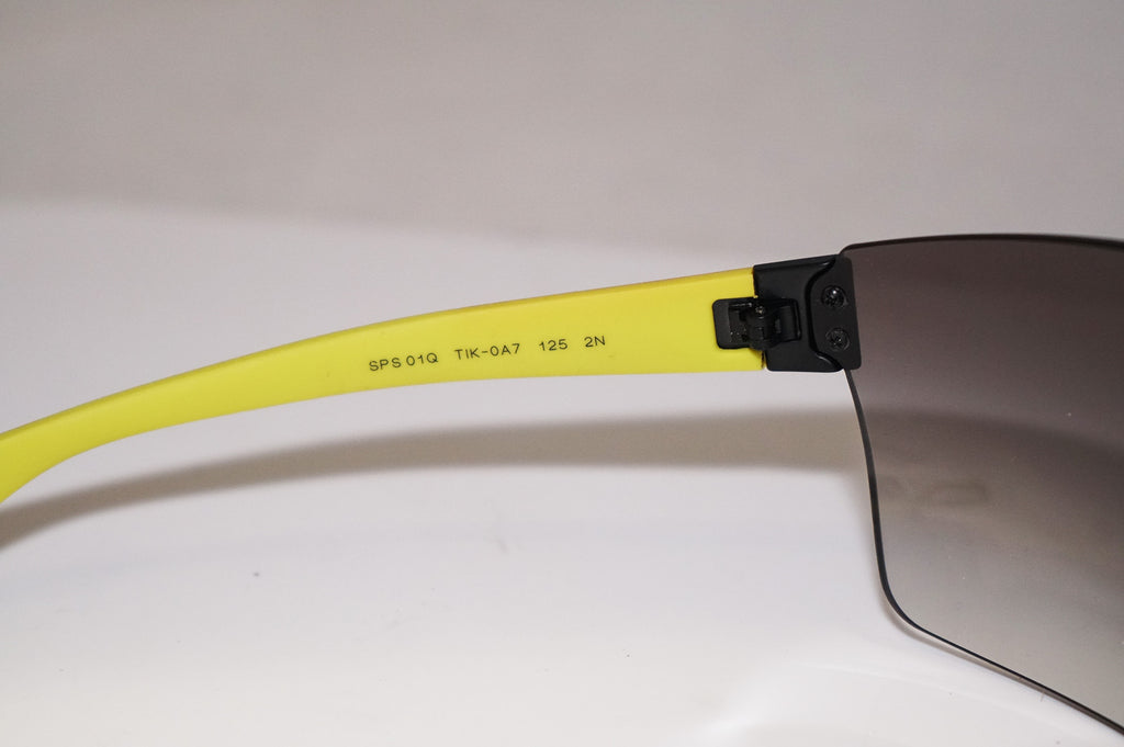PRADA Boxed Mens Designer Sunglasses Yellow Shield SPS 01Q TIK-0A7 14702