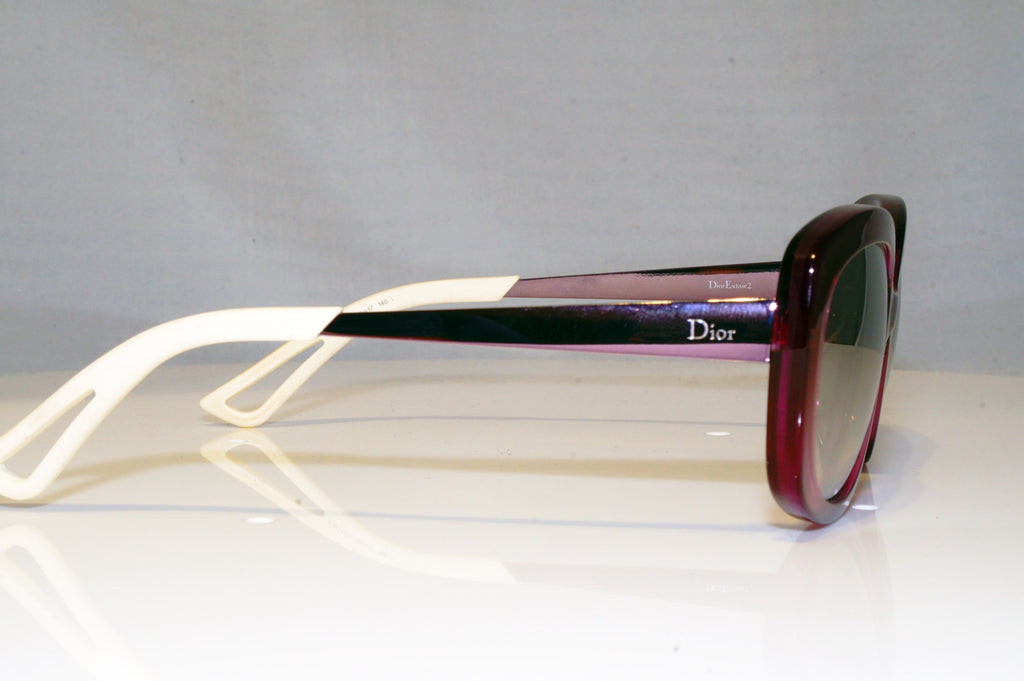 DIOR Womens Boxed Designer Sunglasses Purple Butterfly EXTASE 2 KWTNQ 17482