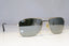 RAY-BAN Mens Mirror Designer Sunglasses Silver Rectangle RB 3477 003/40 19354