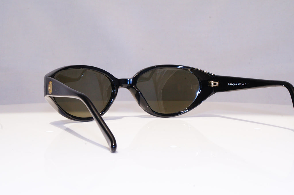 RAY-BAN Mens Womens Unisex Vintage 1990 Designer Sunglasses Oval W2788 BLK 18497