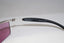 CHANEL Vintage Mens Unisex Designer Sunglasses Silver Wrap 4008 C123/76 14729