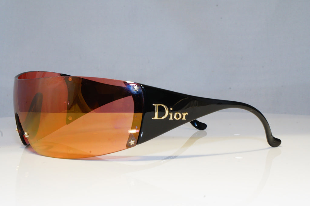 CHRISTIAN DIOR Womens Designer Sunglasses Black Shield DIOR SKI 5 9A7 19339