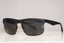 PRADA Mens Designer Polarized Sunglasses Black Square SPS 56P DG0-5Z1 15080