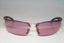 CHANEL Vintage Mens Unisex Designer Sunglasses Silver Wrap 4008 C123/76 14729