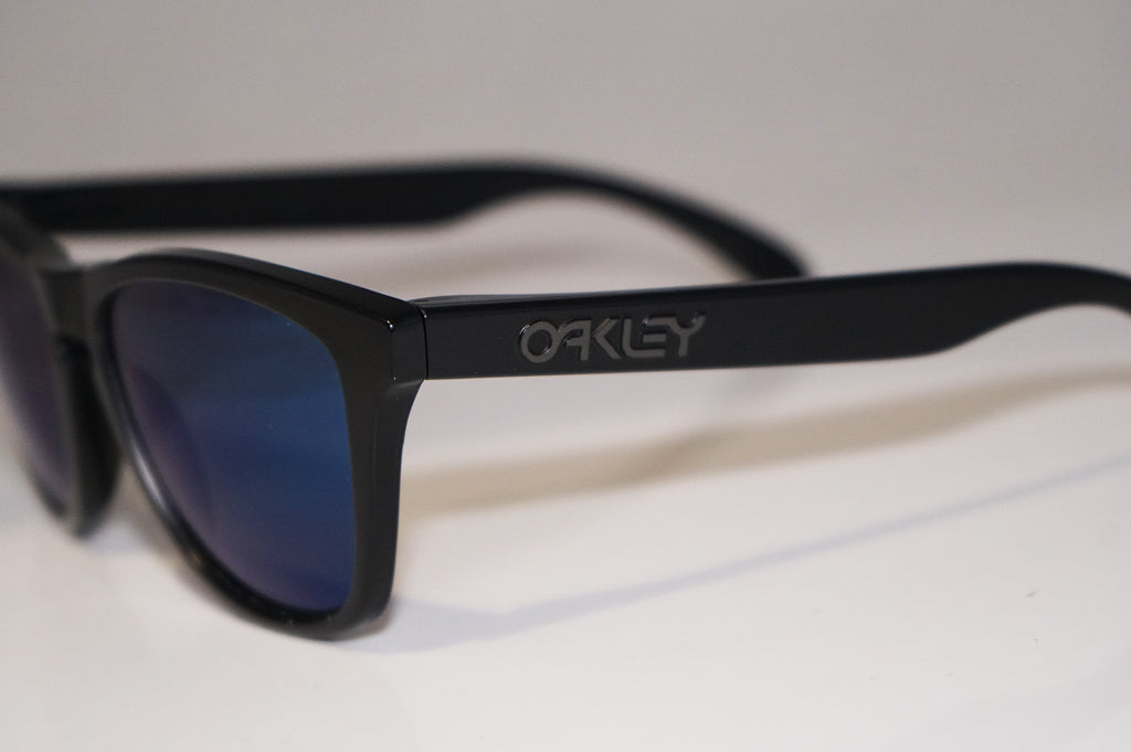 OAKLEY Mens Designer Polarized Sunglasses Black Frogskins 24 403 14627