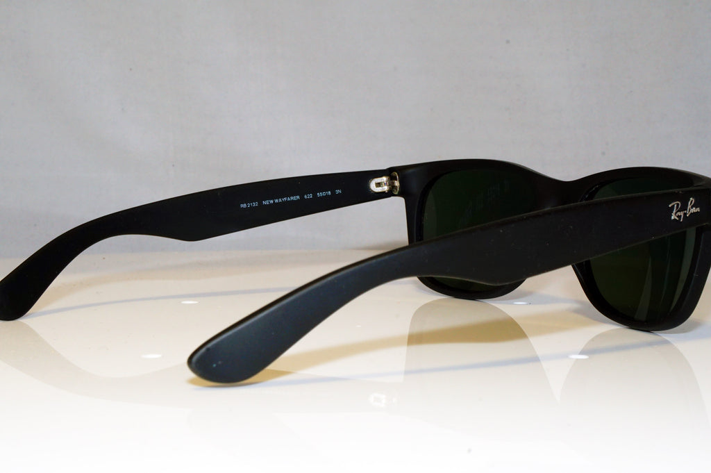 RAY-BAN Mens Designer Sunglasses Black NEW WAYFARER RB 2132 622 17464