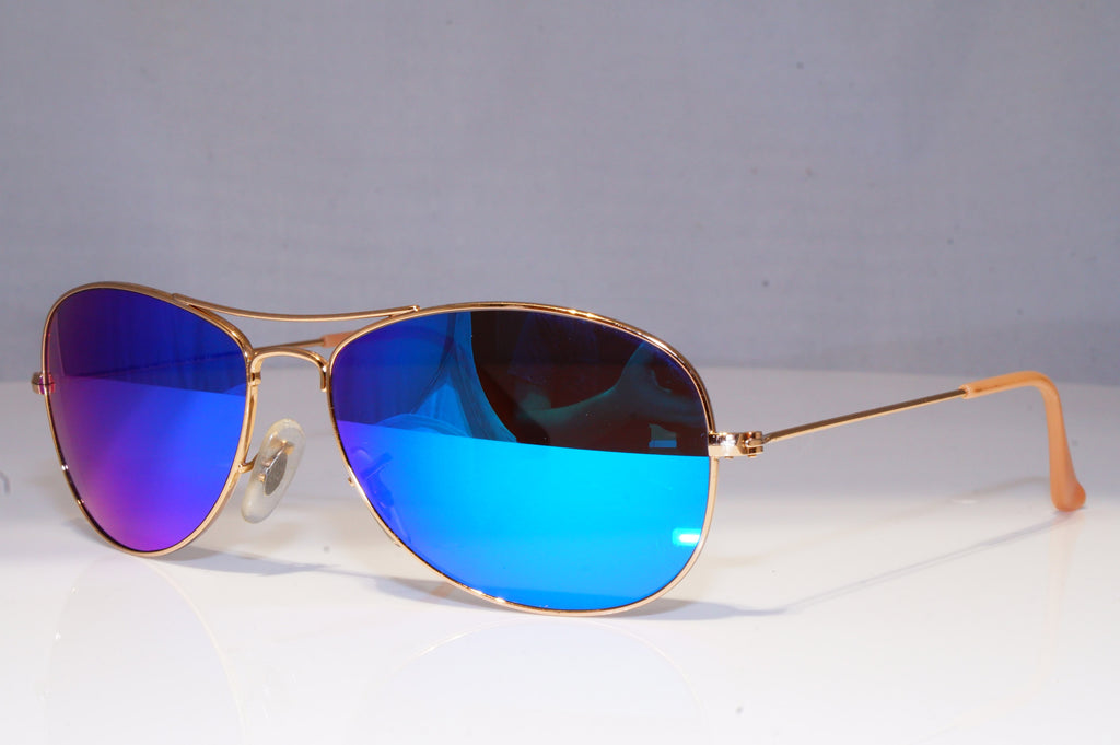 RAY-BAN Mens Mirror Designer Sunglasses Gold COCKPIT RB 3362 Gld 19409