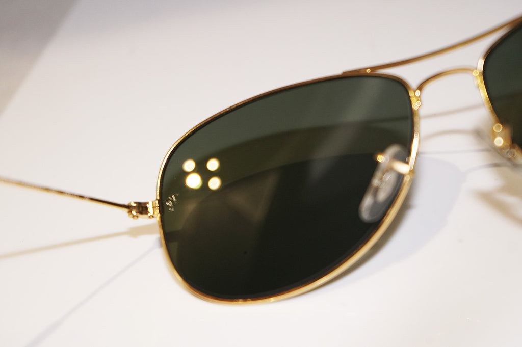 RAY-BAN Mens Designer Sunglasses Gold Cockpit RB 3362 001 14719