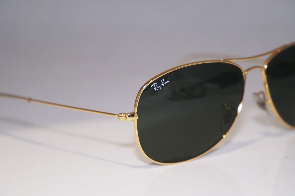 RAY-BAN Mens Designer Sunglasses Gold Cockpit RB 3362 001 14719