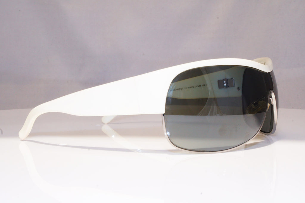 EMPORIO ARMANI Mens Womens Unisex Designer Sunglasses White Shield EA 9240 18503