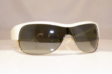 EMPORIO ARMANI Mens Womens Unisex Designer Sunglasses White Shield EA 9240 18503
