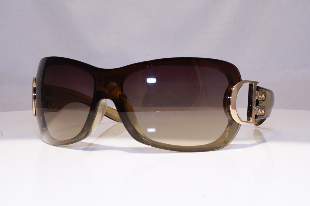 CHRISTINE DIOR Mens Designer Sunglasses Green Shield AIRSPEED 2 AUKMH 18485
