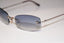 CHANEL Vintage Womens Designer Sunglasses Silver Rectangle 4002 C124/55 14707