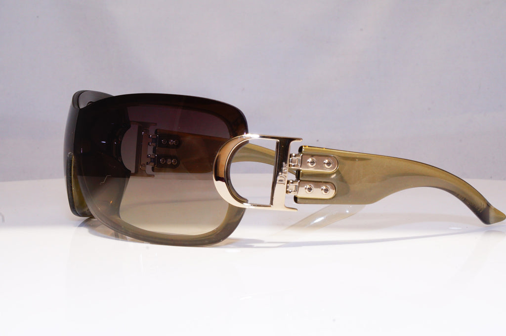 CHRISTINE DIOR Mens Designer Sunglasses Green Shield AIRSPEED 2 AUKMH 18485