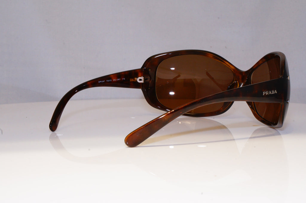 PRADA Womens Oversized Designer Sunglasses Brown Butterfly SPR 04F 2AU-3N1 10779