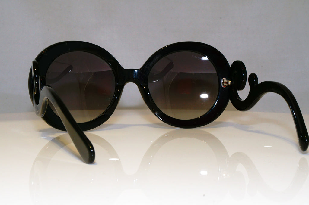 PRADA Womens Unisex Boxed Designer Sunglasses Black SWIRL SPR 27N 1AB-3M1 17469