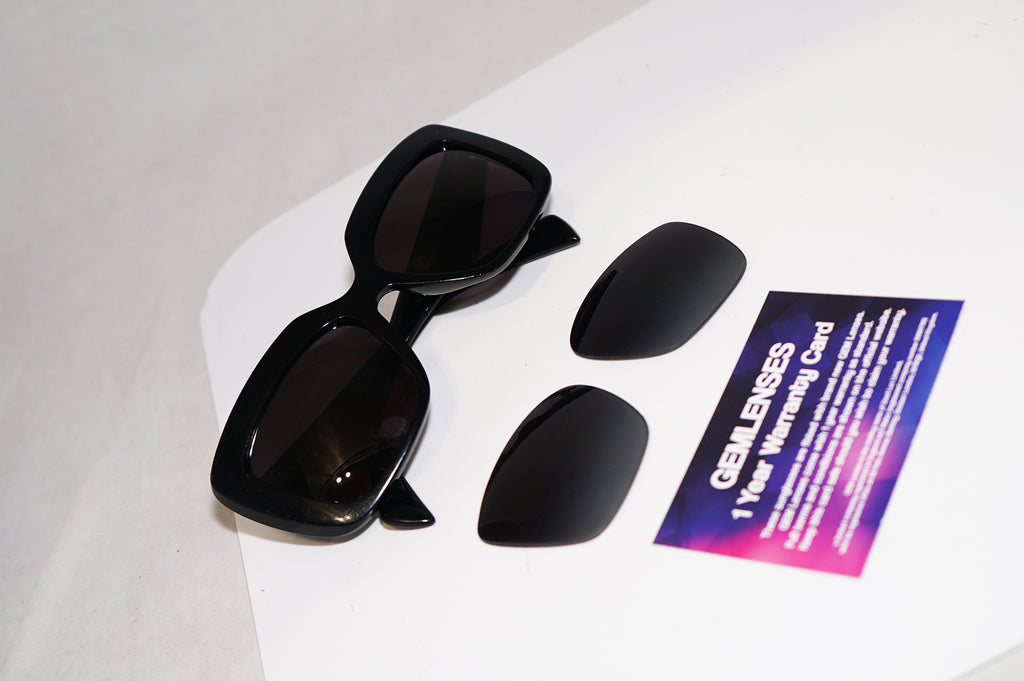 PRADA Womens Designer Sunglasses Black Square SPR 03Q 1AB-5W1 15191