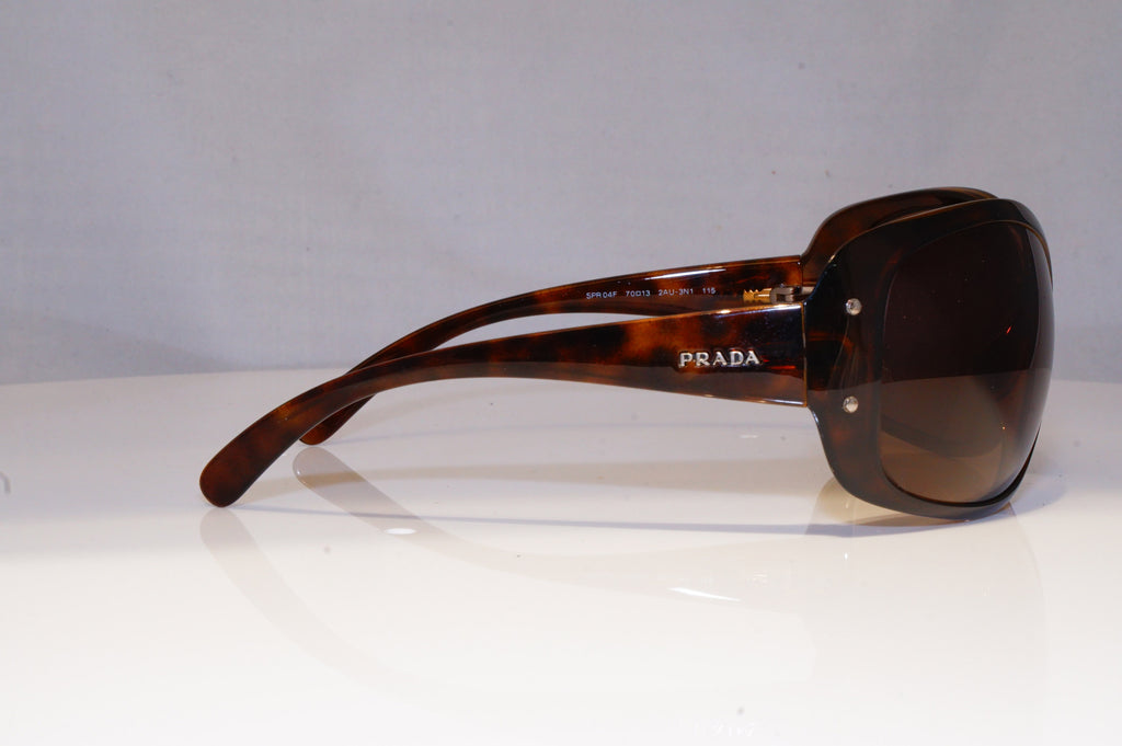 PRADA Womens Oversized Designer Sunglasses Brown Butterfly SPR 04F 2AU-3N1 10779