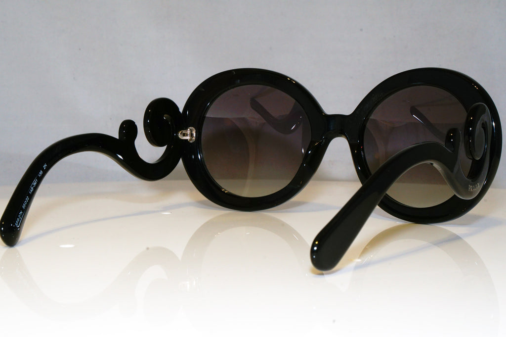 PRADA Womens Unisex Boxed Designer Sunglasses Black SWIRL SPR 27N 1AB-3M1 17469