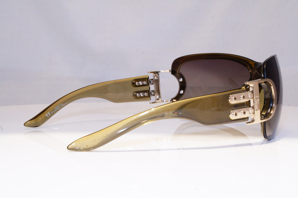 CHRISTINE DIOR Mens Designer Sunglasses Green Shield AIRSPEED 2 AUKMH 18485