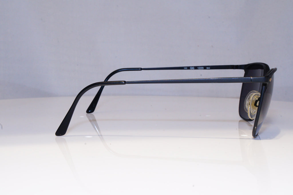 GUCCI Mens Vintage 1990 Designer Sunglasses Black Square  OPTI GG 1223 004 20050