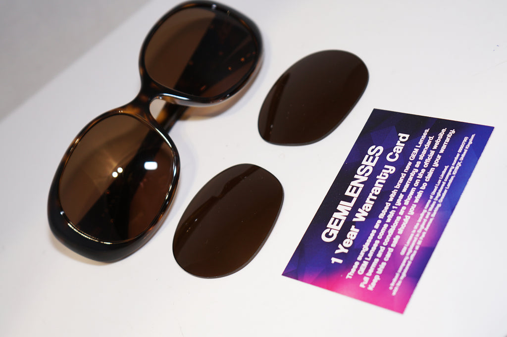 PRADA Womens Designer Sunglasses Brown Oval SPR 27L 2AU-5Y1 15031