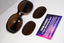 PRADA Womens Designer Sunglasses Brown Oval SPR 27L 2AU-5Y1 15031