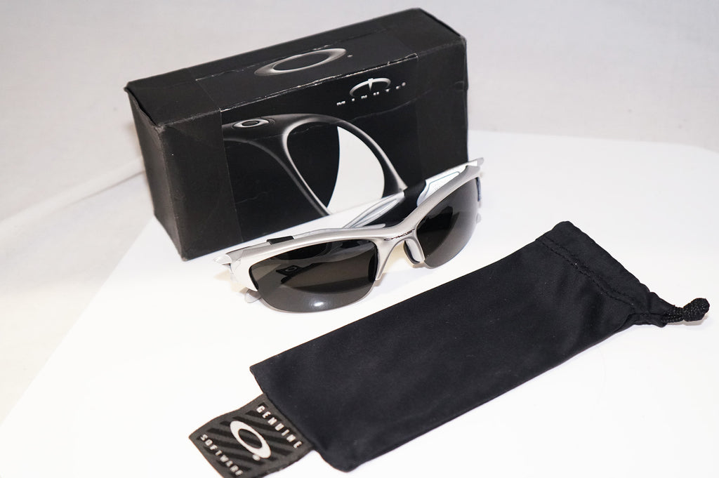 OAKLEY Boxed Mens Designer Sunglasses Silver Half Jacket 2.0 OO9154 33 14691