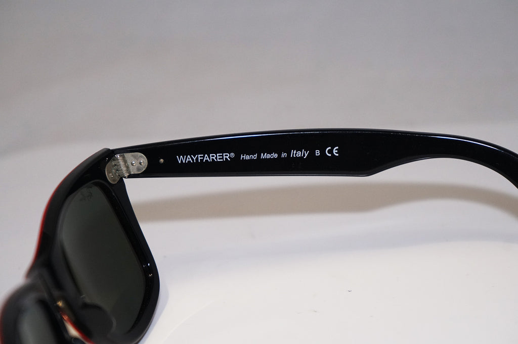 RAY-BAN Mens Unisex Designer Sunglasses Red Wayfarer RB 2140 955 14703
