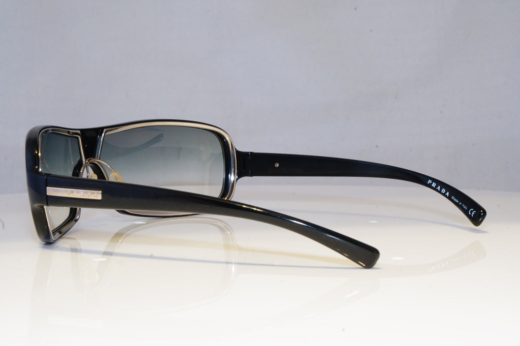 PRADA Mens Designer Sunglasses Black Shield SPR 10D 1AB-5D1 19328