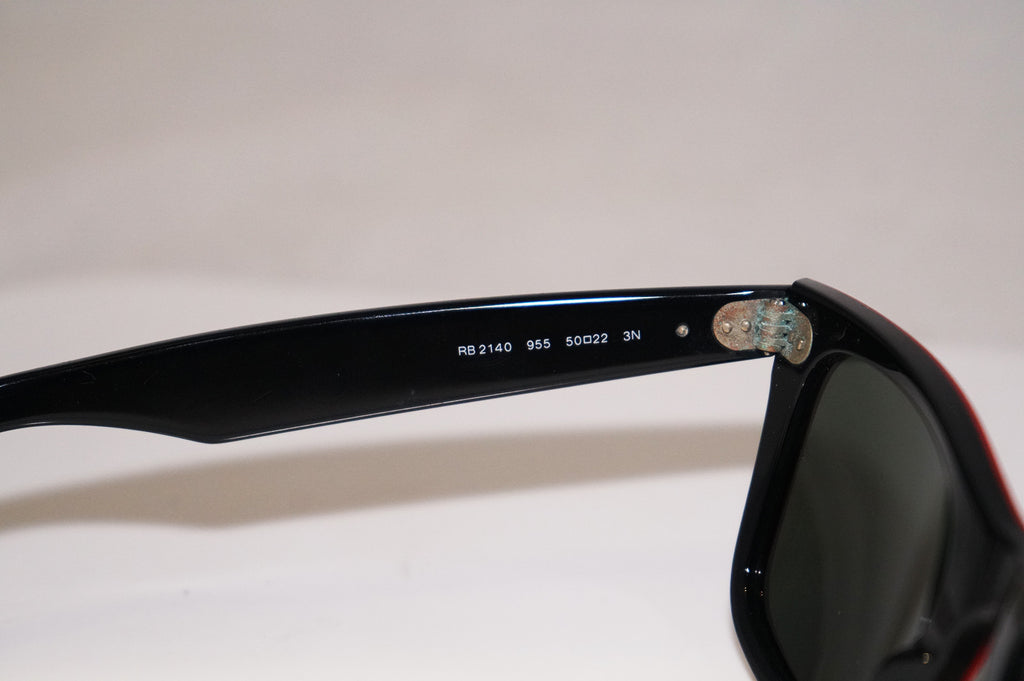 RAY-BAN Mens Unisex Designer Sunglasses Red Wayfarer RB 2140 955 14703