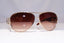 BVLGARI Womens Diamante Designer Sunglasses Brown Wrap 6012-B 278/13 18484