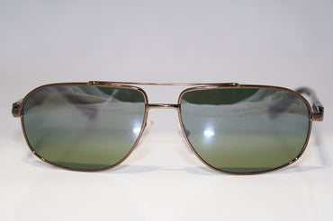 PRADA Mens Designer Polarized Sunglasses Brown Aviator SPR 57N 7OI-7Y1 15078