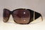 GUCCI Womens Vintage Designer Sunglasses Black Rectangle GG 2456 584 19315