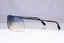 DOLCE & GABANNA Mens Vintage Designer Sunglasses Silver Shield D&G 2104 18507