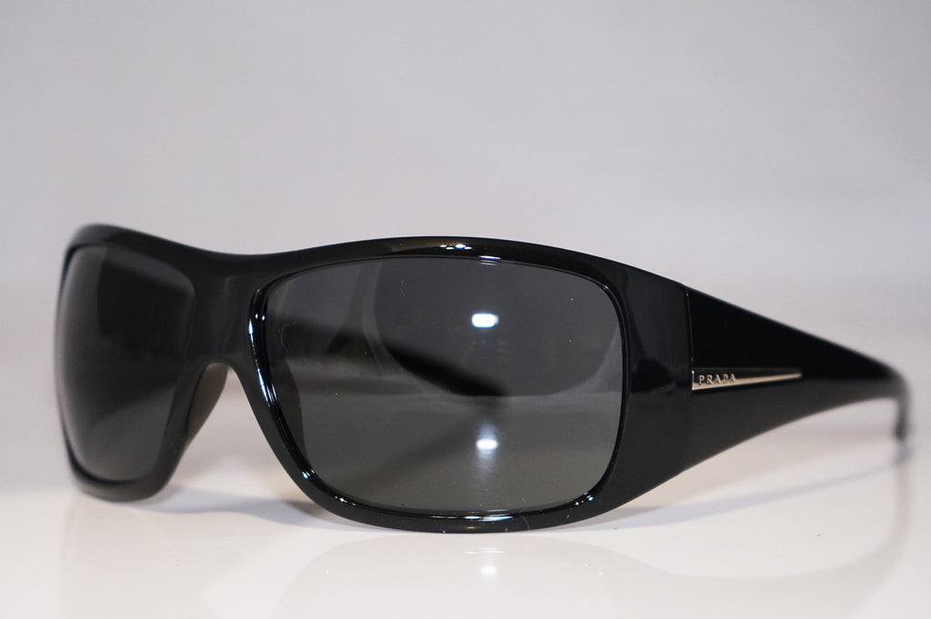 PRADA Boxed Mens Unisex Designer Sunglasses Black Square SPR 20H 1AB-1A1 14746