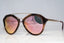 PRADA Womens Designer Mirror Sunglasses Brown Cinema SPR 12Q USG-5L2 15283