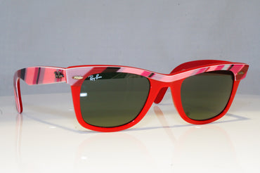 RAY-BAN Mens Designer Sunglasses Red Wayfarer RB 2143 1023 19336