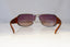 DAMAGED PRADA Mens Womens Unisex Designer Sunglasses Brown SPR 70G 5AV-2Z1 12778