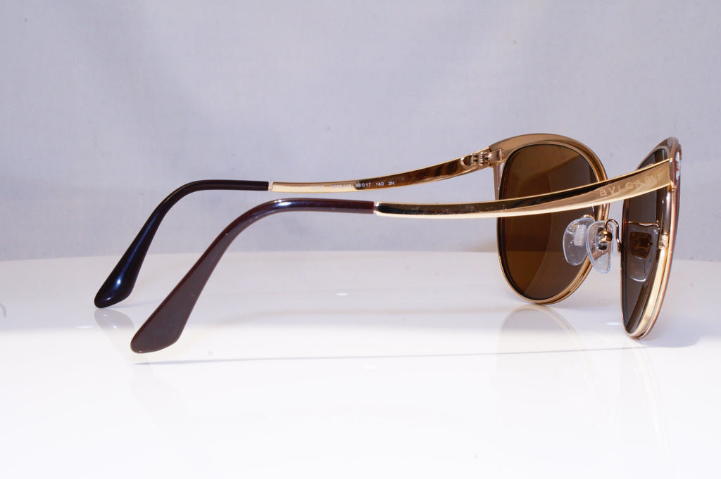 BVLGARI Womens Designer Sunglasses Gold Cat Eye 6083 2030/13 18172