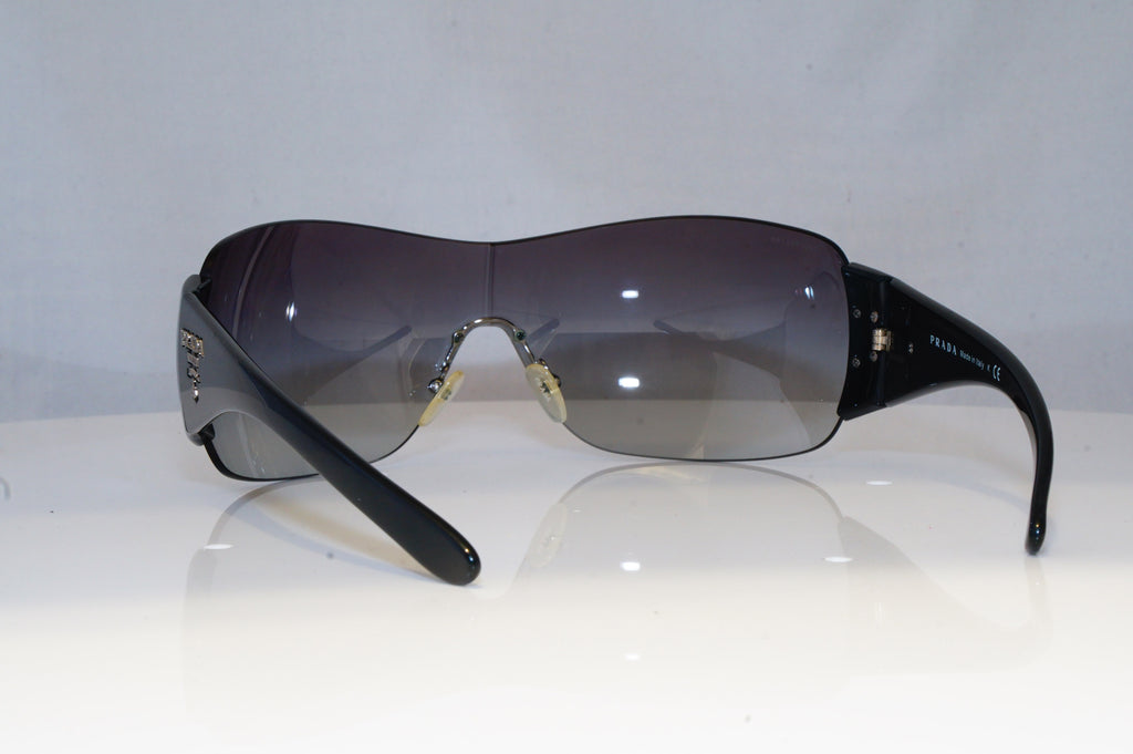 PRADA Womens Designer Sunglasses Black Shield SPR 22M 1AB-3M1 19344