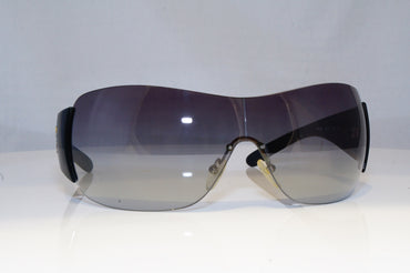 PRADA Womens Designer Sunglasses Black Shield SPR 22M 1AB-3M1 19344