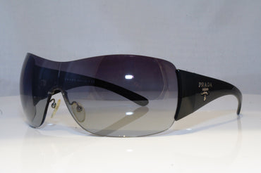 PRADA Womens Designer Sunglasses Black Shield SPR 22M 1AB-3M1 19344