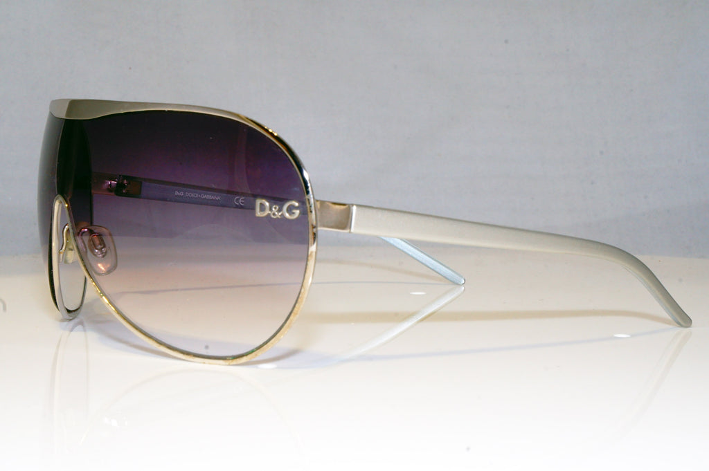 DOLCE & GABBANA Mens Unisex Designer Sunglasses Silver Shield 6007 05/G8G 17480
